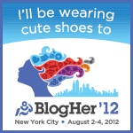 I'll be wearing cute shoes to BlogHer '12