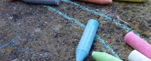 sidewalk chalk