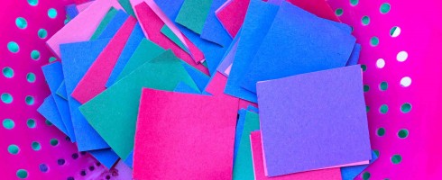 square rainbow activity
