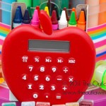 {Craft} Teacher's Gift Tutorial:  School Supplies Diaper Cake  #GlueNGlitter