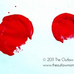 painting with brushes, balls and bodies