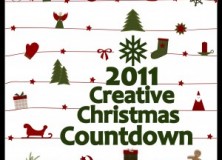 Creative Christmas Countdown Button