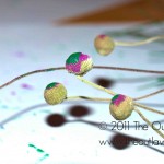 {Play} Painting With Winter Leaves & Needles