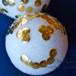 {Celebrate} Homemade For The Holidays | Toddler Thumbtack Ornaments