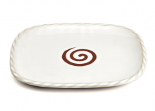 mini lismore serving tray