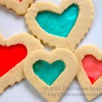 {Celebrate} Valentine's Day | Stained Glass Heart Cookies