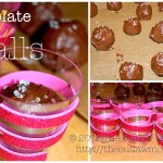 {Bake} Salted Chocolate Truffle Brownie Balls