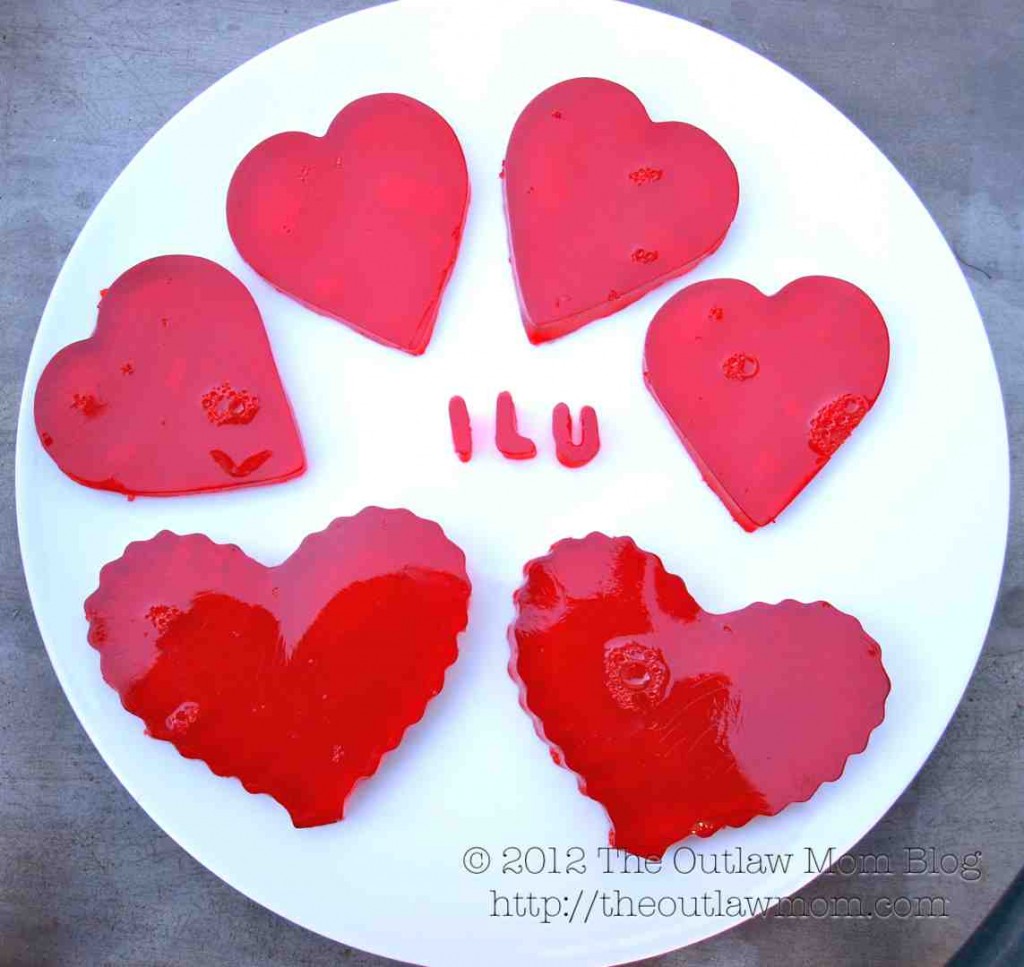 valentine's day jello play