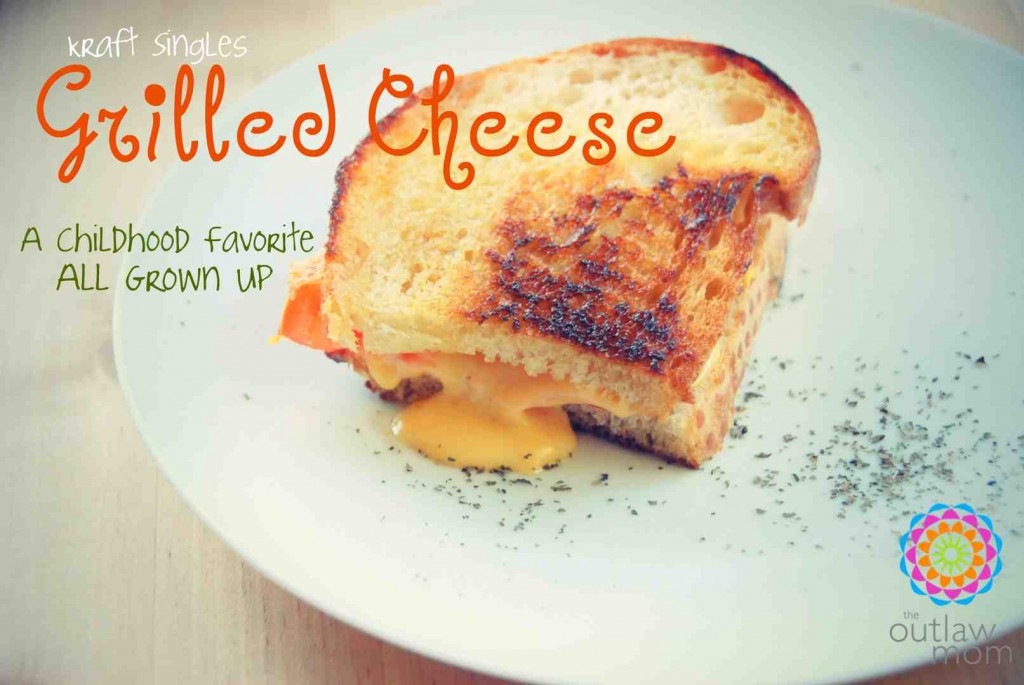 grilled cheese sandwich on plate