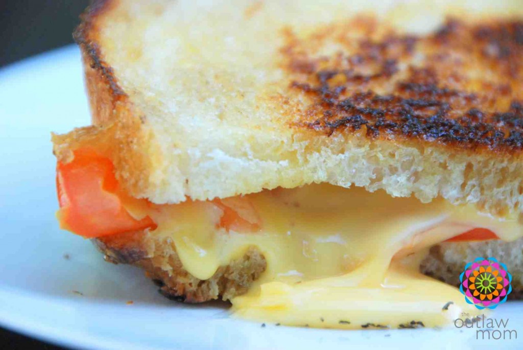 grown up grilled cheese with kraft singles close up of grilled cheese sandwich