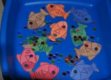 homemade fishing game