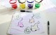 watercolor painting with candy sweethearts from ramblings from utopia