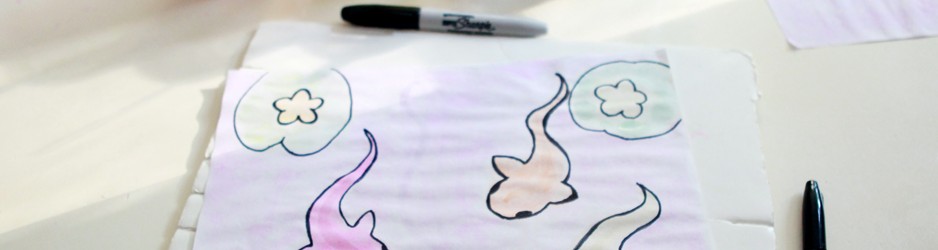 watercolor painting with candy sweethearts from ramblings from utopia