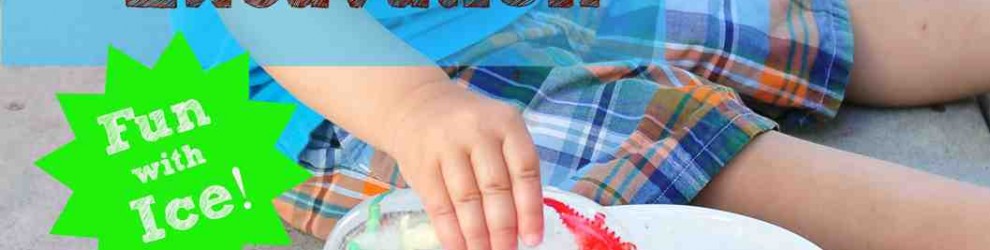 dinosaur ice excavation activity for kids