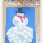 {Simple Classics} Winter Activity: Cotton Ball Snowman
