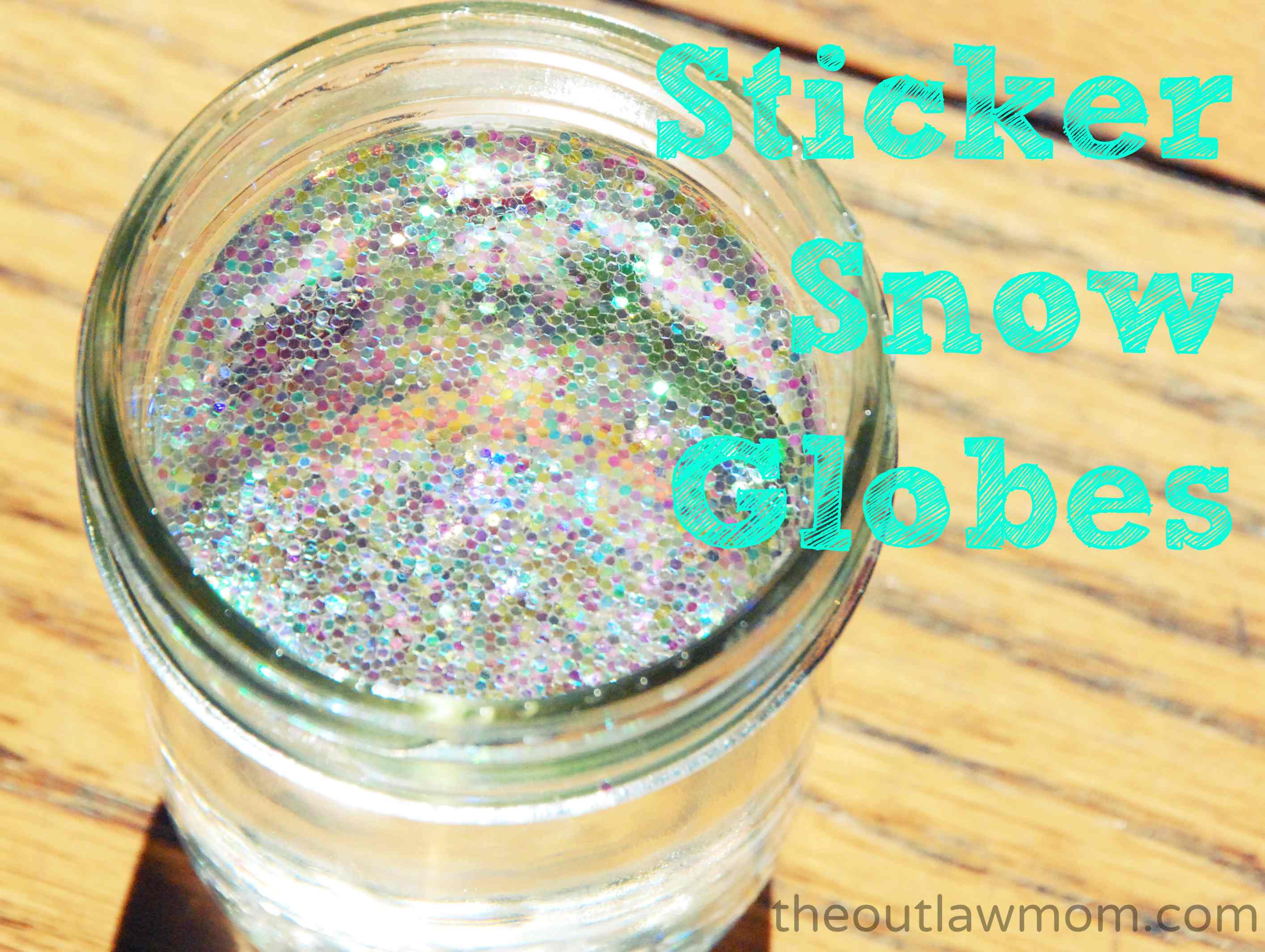 DIY Mason Jar Snow Globe