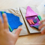 Easy Paper Bag Puppet Craft