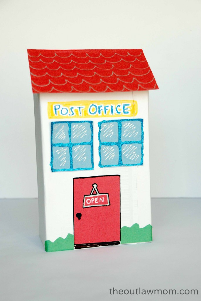 Cardboard Post Office